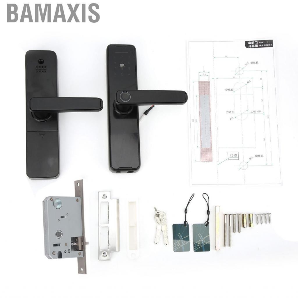 Bamaxis Fingerprint Door Lock Volume Safe Smart Password For Office Home