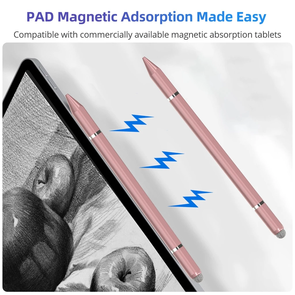 Fonken 3 in 1 ปากกาสไตลัส แม่เหล็ก สําหรับ Android Pad แท็บเล็ต สมาร์ทโฟน thumbnail 4