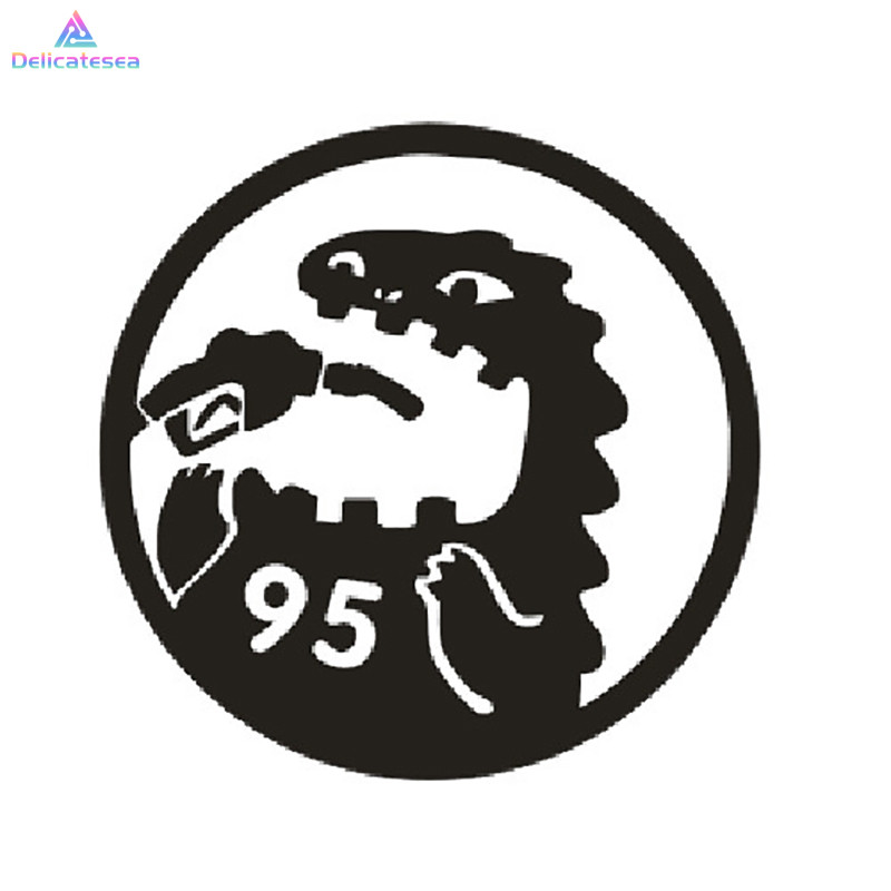 [Delicatesea] สติกเกอร์ ลายไดโนเสาร์ สร้างสรรค์ สําหรับตกแต่งภายนอกรถยนต์