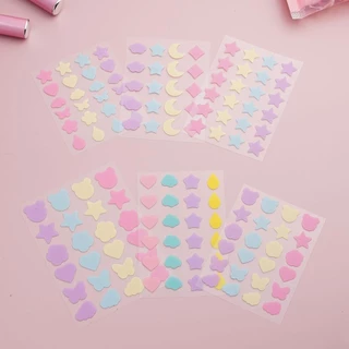 แผ่นสติกเกอร์ไฮโดรคอลลอยด์ ปกปิดสิว หลากสี 24 ชิ้น ต่อแผ่น