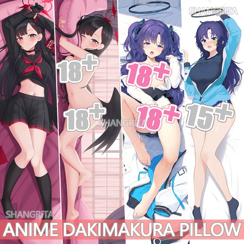 Dakimakura ปลอกหมอน Blue Archive Yuuka และ Ichika BlueArchive เกมอะนิเมะหมอนการ์ตูน CustomMade