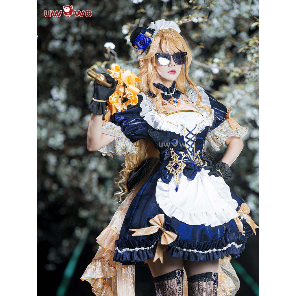 ชุดแม่บ้านคอสเพลย์ Navia จากเกม Genshin Impact