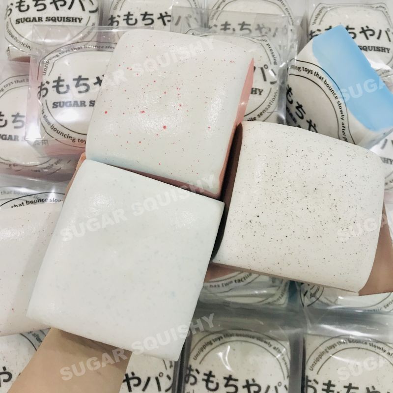 ของเล่นบีบสกุชชี่ รูปมูส แบบหนา 3 สี บีบกลับช้า คลายเครียด