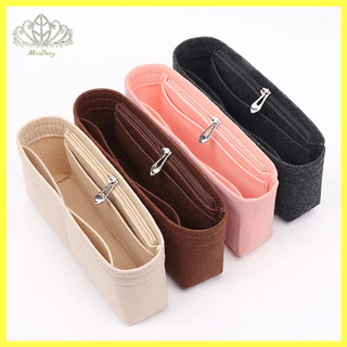 Multi-Pocket ผู้หญิงใส่กระเป๋า Felt ผ้ากระเป๋าถือ Organizer กระเป๋า Liner Tote TH