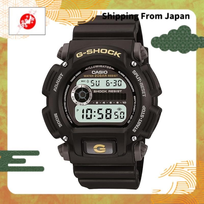 (From Japan)CASIO G-SHOCK Casio G-Shock G-Shock DW-9052-1B Watch Overseas Model Black x Yellow [Watch] Reimported