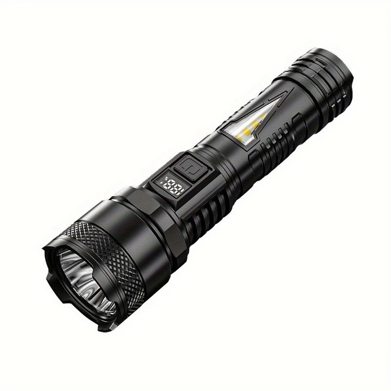 ไฟฉาย LED ชาร์จไฟได้ พร้อมจอแสดงผลพลังงาน thumbnail 4