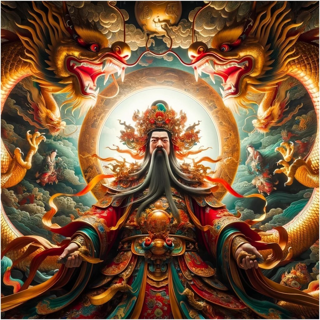 [Fengshengshui Qitang] God of Wealth God of Wealth Rolling in Town House เงินทําสติ๊กเกอร์ติดผนังแบนโปสเตอร์ประตูห้องนอนห้องนั่งเล่น Entrance Hot ราคา ถูกที่สุด ดีลบีเคเค แกลเลอรีภาพที่ 4
