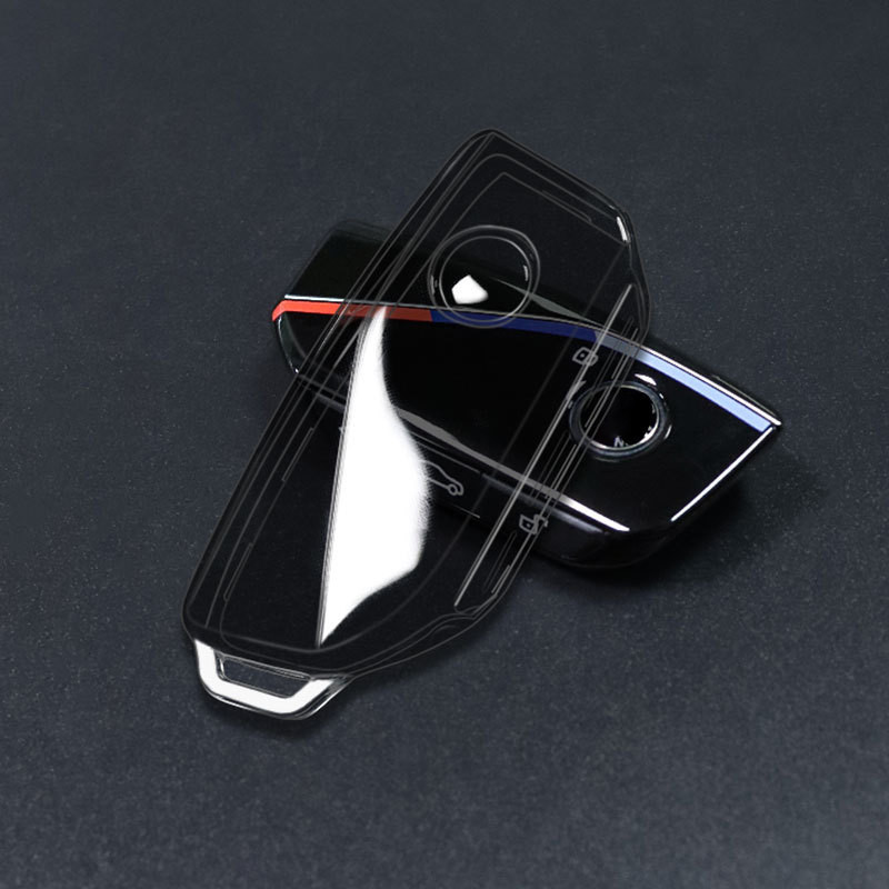 คลังสินค้าพร้อมtpu นุ่มใสรถสมาร์ทคีย์สําหรับ 2023 2024 BMW X1 iX XM X5 X6 X7 i7 รถ Keyless อุปกรณ์เส
