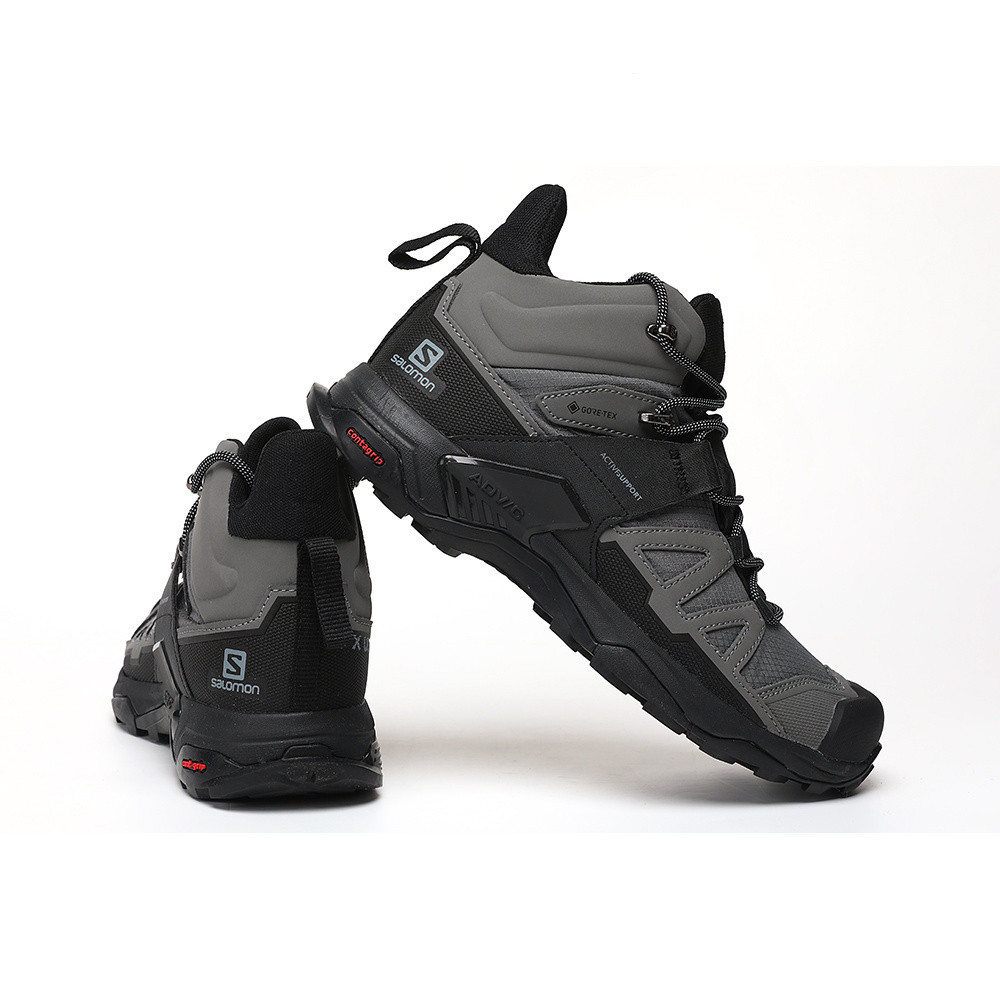 Salomon X ULTRA 4 GTX Mid Top Mountaineering Shoes รองเท ้ าเดินป ่ ากลางแจ ้ งที ่ ทนทาน