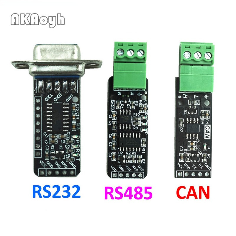 Rs232 RS485 CAN Bus to TTL Serial Port อะแดปเตอร์แปลงโมดูลสําหรับ Microcontroller MCU 3V ถึง 5V TVS DB9
