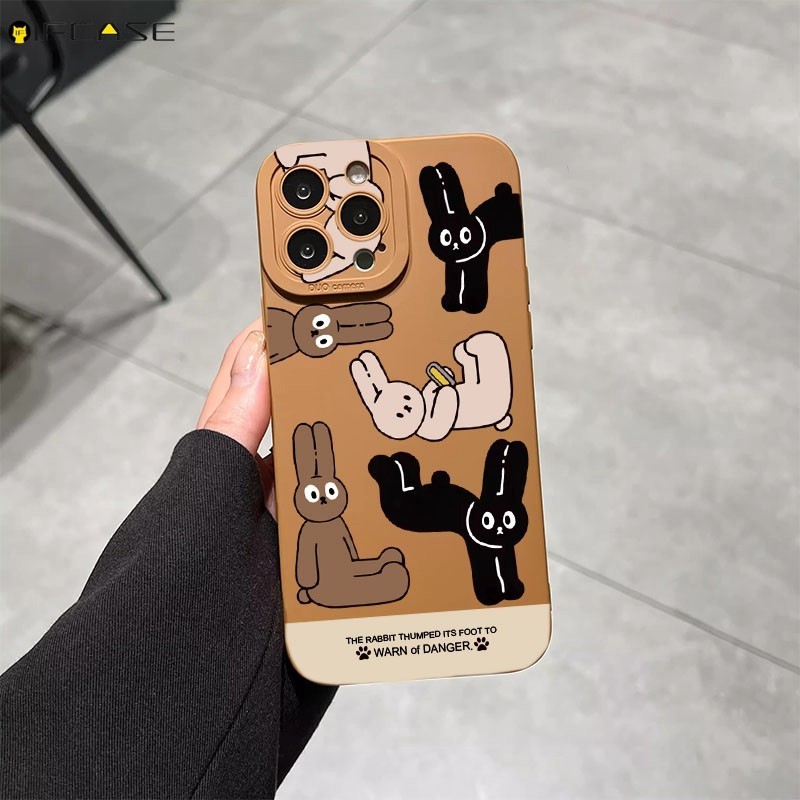 สําหรับrealme X7 Pro Max 5G XT X2 Q5 Q3 Q2 Pro Q5i Q3s Q3t Q2i Qเคสโทรศัพท์ตลกกระต่ายกระต่ายกระต่ายก