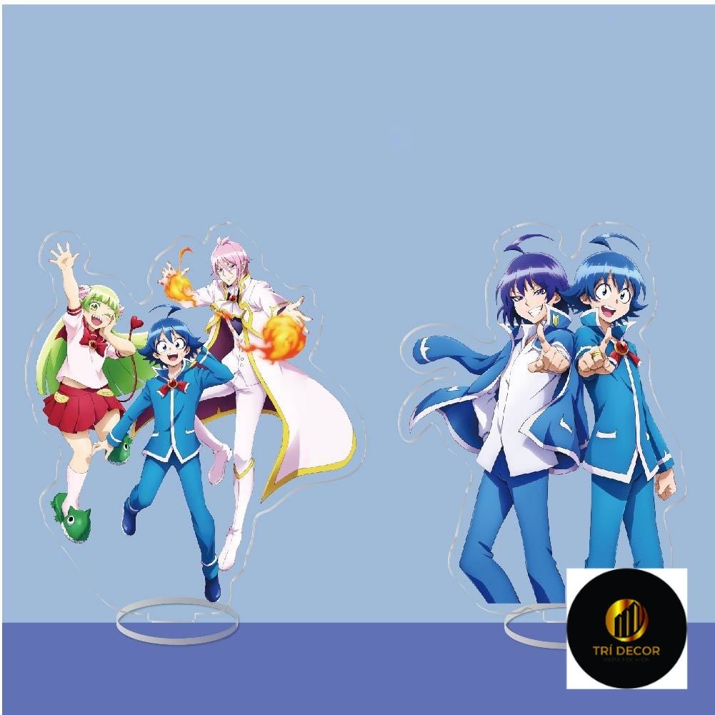 (หลายรุ่น) IRUMA PRINTED Standee PRICE Mairimashita! Iruma-kun รูปปั้นอะคริลิคอะนิเมะ micha chibi di