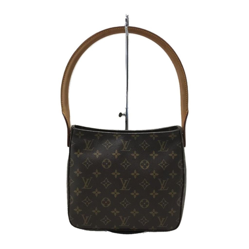 LOUIS VUITTON Tote Bag Monogram Looping MM Brown PVC Patterned all over Direct from Japan Secondhand