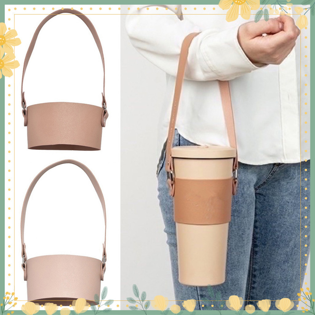 Ye-beverage Cup Bag with Handle Easy to Carry Insulated Milk Tea Beverage Cup Bag Daily Use