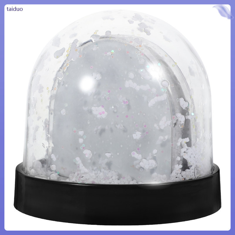 Pan Clear Snow Globe กรอบรูป Snowball ภาพ Snowglobe ใส ่ เตา taiduo