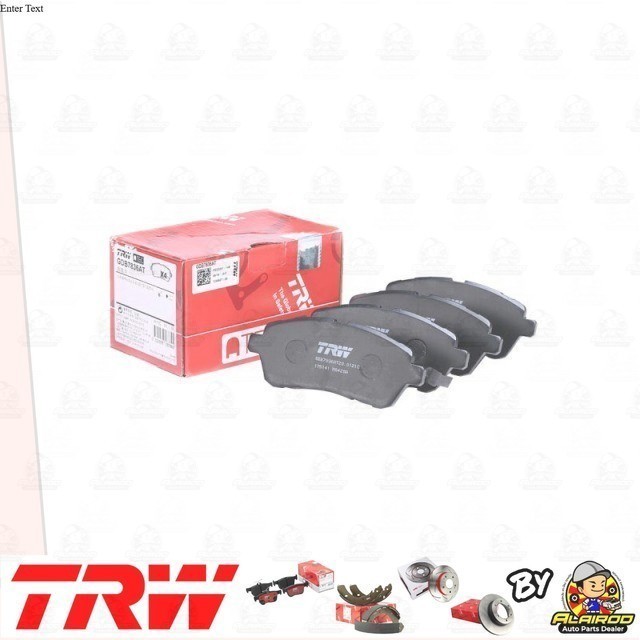 [TRW Value] ผ้าเบรคหน้า Ford Fiesta 1.4, 1.6, 1.0T 4D, 5D ปี 2011-2018 TRW ATEC GDB 7836 AT