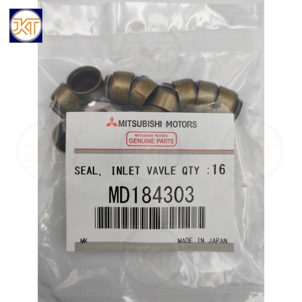 ส่งเร็วซีลหมวกวาล์วMITSUBISHI 16V LANCER4G634G64 4D56DI-D4G69E54AKA4T TRITONSONATรหัสสินค้า MD184303