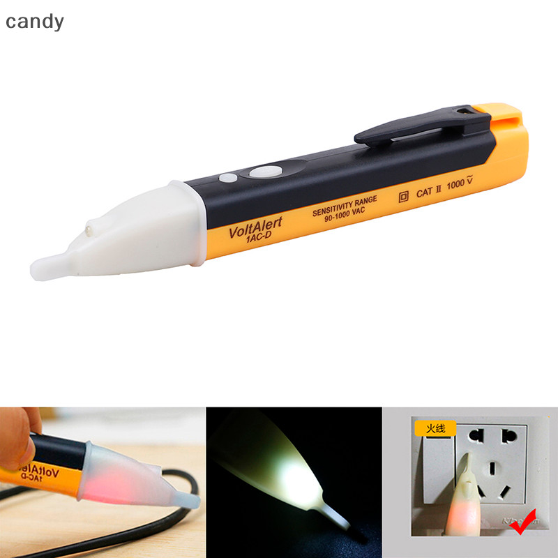 Ndy ดินสอทดสอบแบบไม ่ สัมผัส 1AC-D Ultra-Safe Induction ปากกาไฟฟ ้ า VD02 เครื ่ องตรวจจับ N