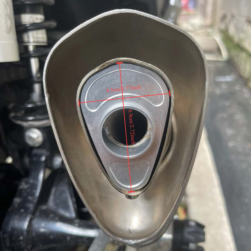 Db Killer Akrapovic M1 Akrapovic R1 Silencer ลดเสียงรบกวนขนาด 45-69 มม.Legit Modification