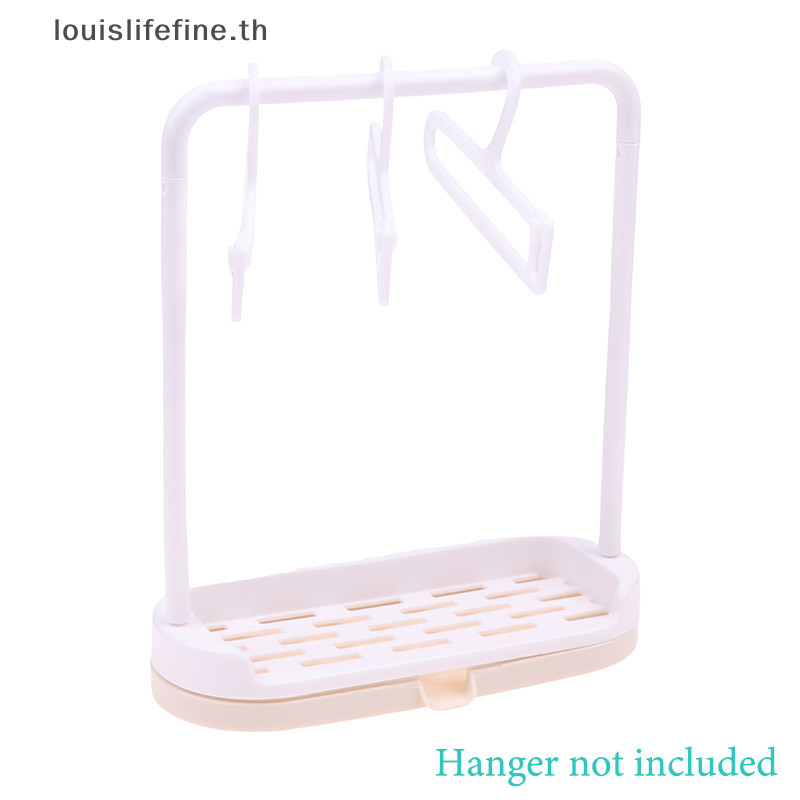 Louislifefine Dollhouse Miniture Doll Clothes Rack Garment Organizer Hanger สําหรับเสื้อผ้าตุ๊กตาใหม่