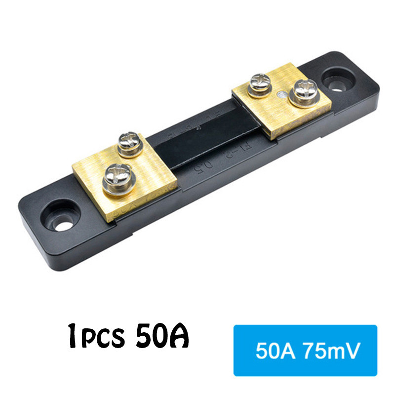 1pcs ภายนอก Shunt FL-2 100A 50A 75mV Current Meter Shunt 50A/75mV 100A/75mV Ammeter Shunt