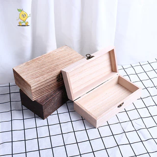 [mozh] กล่องเครื่องประดับย้อนยุคเดสก์ท็อปเปลือกไม้ที่เก็บกล่องตกแต่งมือ [TH]