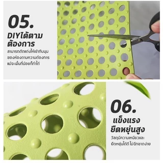 YTL แผ่น รอง กรง พื้น สัตว์เลี้ยง จิ๊กซอว์ปู ห้อง ปูกันลื่น สุนัข 6 สี