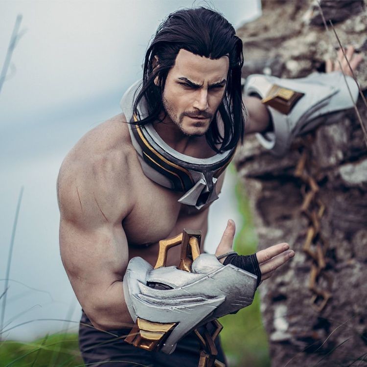 1:1คอสเพลย์ปลดปล่อย Celes League of Legends, สวมชุดเกราะซองหนังหมวกกันน็อค EVA รุ่น DIY ประกอบฉาก cos