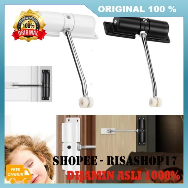 Slutter Automatic Door Closer เครื ่ องมือปิดประตูอัตโนมัติ 100 % Original บานพับประตูอัตโนมัติ