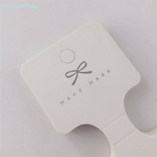 [DKC] 50pcs Jewellery Packing Card DIY แพคเกจแท็กสําหรับสร้อ…