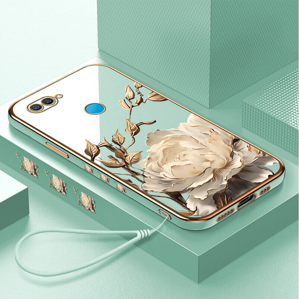 LOKAL HP เคสโทรศัพท์สําหรับ OPPO A12 A7 A5S A12S A78 4G สต็อกท้องถิ่น Lanyard ฟรีเคสโทรศัพท์ Softcas