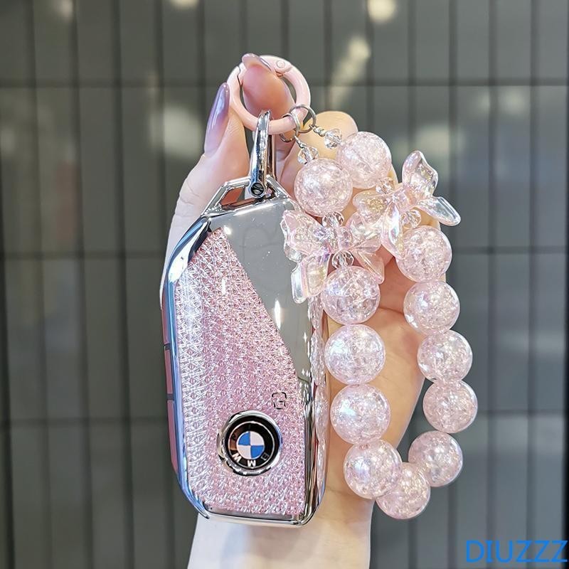 Soft TPU ฝาครอบกุญแจรถฝาครอบ Fob สําหรับ BMW G07 X7 X1 G70 LCI U11 7 Series 740i G09 XM X5 G18 F98 X4M G81 M3 I20 IX อุปกรณ์เสริม