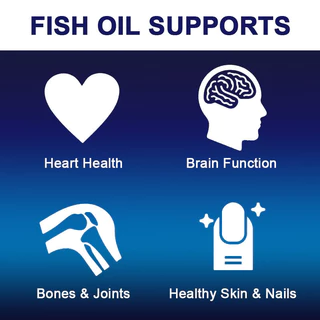 Alliwise Omega3 Fish Oil Capsules with EPA&DHA