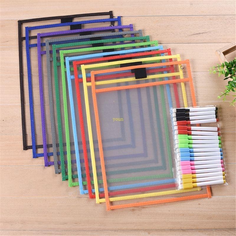 Youn Children s Pen File Packet Set ชุดจิตรกรรม อุปกรณ์ชั้นเรียนศิลปะยอดนิยม