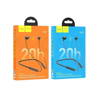 HOCO รุ่น ES67 หูฟัง หูฟังไร้สาย คล้องคอ เหมาะสำหรับออกกำลังกาย sport wireless earphones หูฟังบลูทูธ V5.3