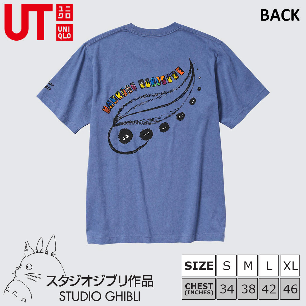 (🔥เสื้อยืดพิมพ์ลาย🔥)เสื้อยืด Uniqlo UT - Studio Ghibli 0363