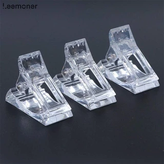 【Lemon】คลิปหนีบเล็บปลอม คลิปหนีบนิ้วโพลี แบบใส สำหรับต่อเล็บเจล-LN