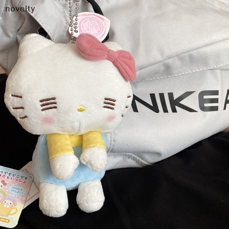 Nly น่ารักการ์ตูน Creative Speetchless ตุ๊กตาของเล่นตุ๊กตา Sanrio Hello Kitty จี้กระเป๋านักเรียนกระเป๋าเป้สะพายหลังเครื่องประดับสาวของขวัญ N