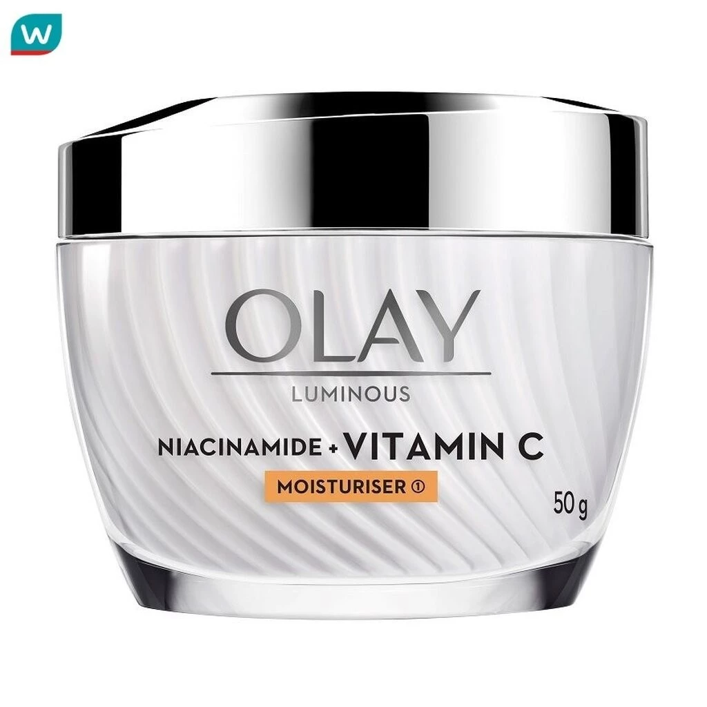 Olay โอเลย์ ลูมินัส ไนอะซินาไมด์ + วิตามินซี มอยส์เจอร์ไรเซอร์ 50 กรัม