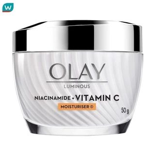 Olay โอเลย์ ลูมินัส ไนอะซินาไมด์ + วิตามินซี มอยส์เจอร์ไรเซอร์ 50 กรัม