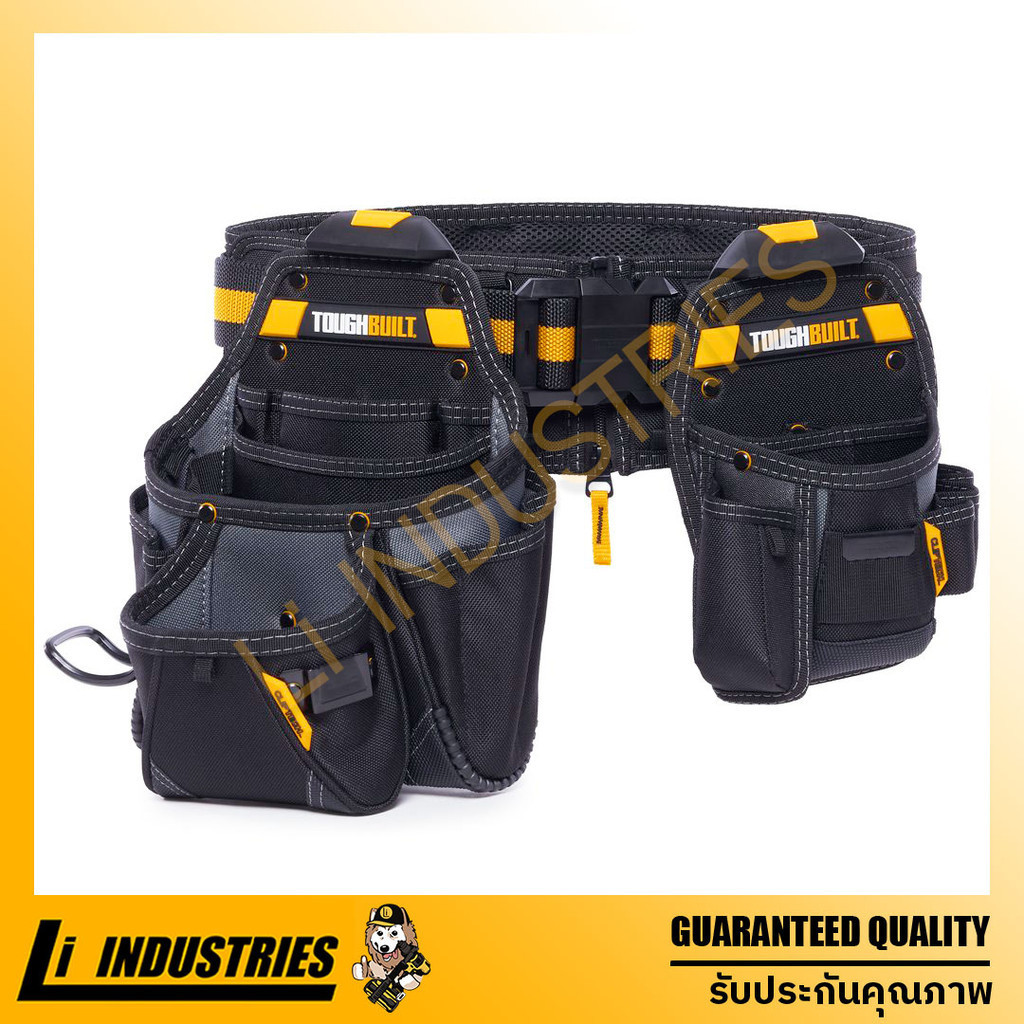 TOUGHBUILT Cliptech ชุดเข็มขัดเครื่องมือช่าง Handyman 3 ชิ้น TB-CT-111-CP