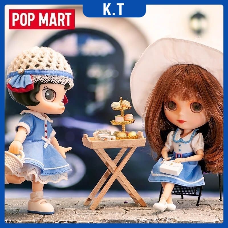 Pop Mart Molly & blythe French Action Figure Set