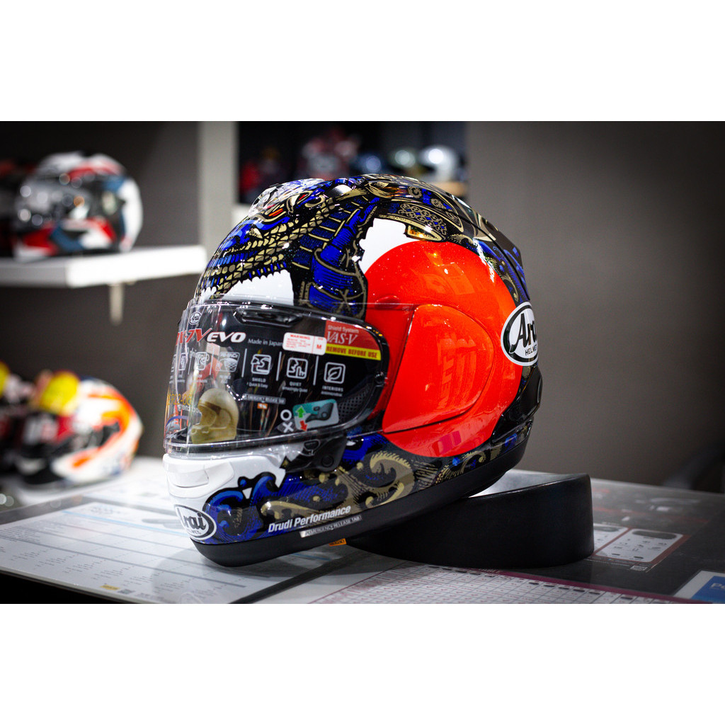 หมวกกันน็อค Arai รุ่น RX-7V Evo Samurai