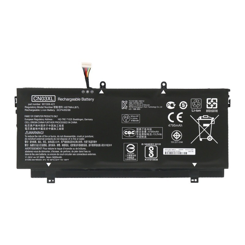 Cn03xl Original Laptop Battery 11.55v 5020mah (57wh) 3cell For Hp Envy 13 Series Laptop Battery