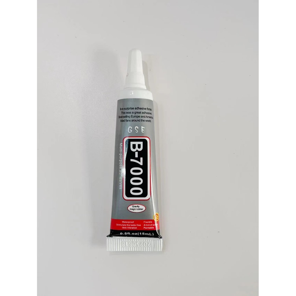 กาวยาว B7000 พร้อมปลายเข็มสำหรับหน้าจอโทรศัพท์, กาวแห้งธรรมชาติสำหรับทำเครื่องประดับ DIY - รูปที่ 3