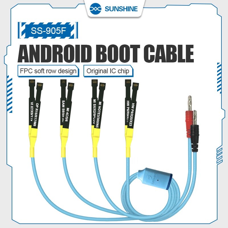 Sunshine SS905F Android boot line FPC สายไฟซ่อมโทรศัพท์มือถือแถวนุ่ม