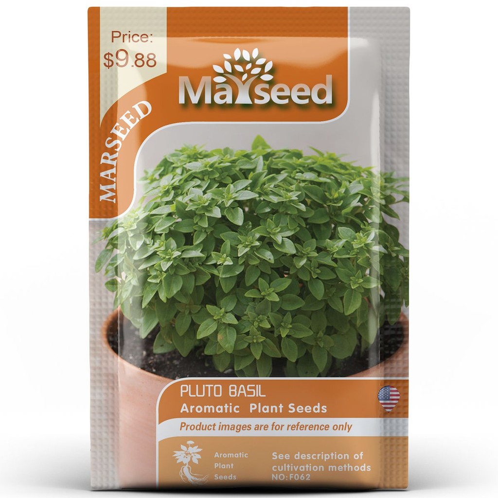[Marseed Mars Home] ผลิตภัณฑ์ใหม่ Super Mini Pluto basil กระถาง Pluto โหระพาเมล็ดพันธุ์