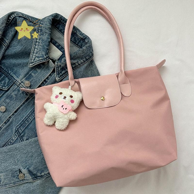 [JBTH] ใหม่กระเป๋าถือไนลอนคุณภาพสูง Sac ความจุขนาดใหญ่คลาสสิก Tote กระเป๋าใหม่ผู้หญิงพับ Designer แฟชั่นกระเป๋าสะพายลําลอง [JB]