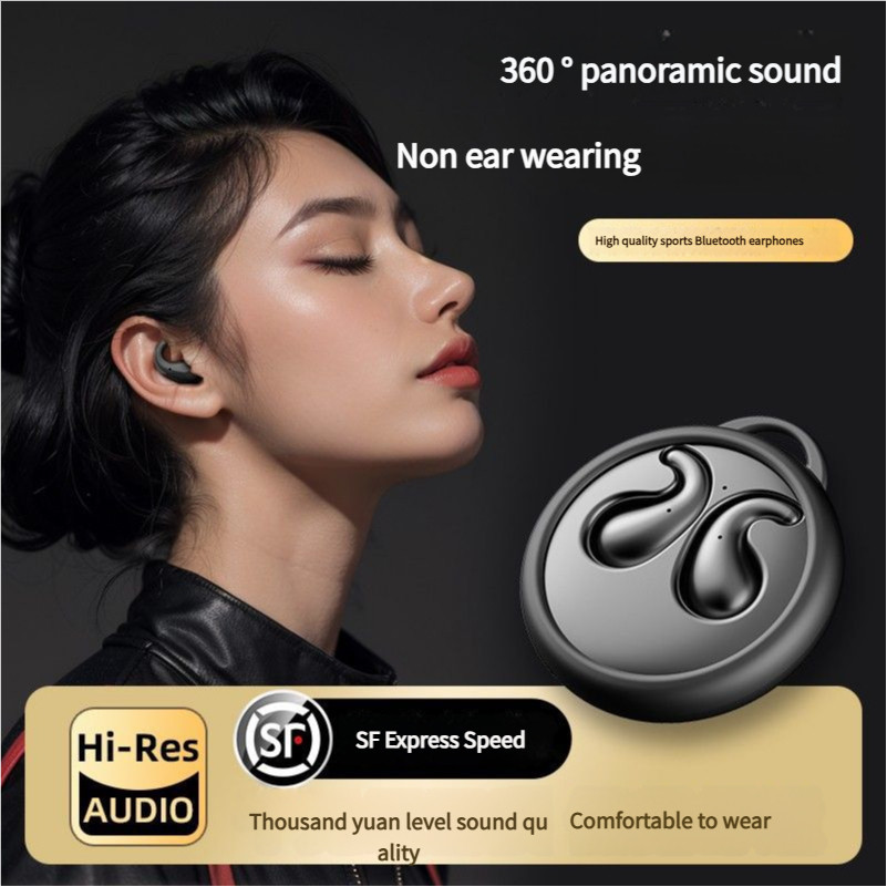 P2-air แบบพกพามินิพอดีซ่อนไร้สายบลูทูธ 5.3 หูฟังแสงอัลตร้าและการนอนหลับที่บางเฉียบ,TWS บลูทูธหูฟังไร