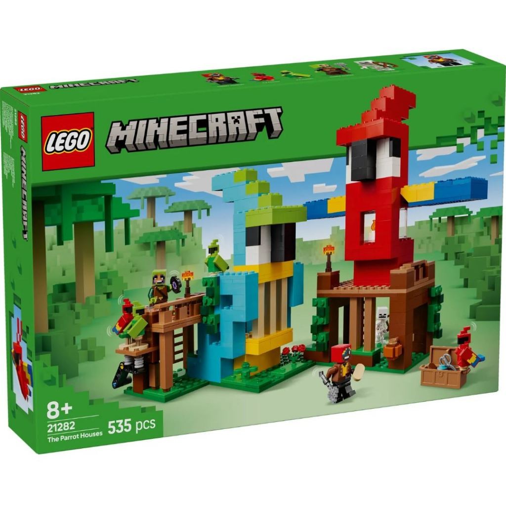 LEGO® Minecraft® 21282 The Parrot Houses